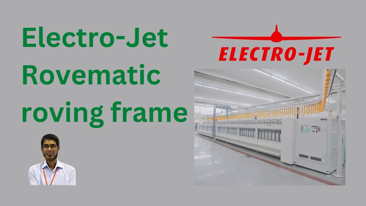 Electro-Jet automatic roving frame | ইলেক্ট্রো-জেট স্বয়ংক্রিয় রোভিং ফ্রেম
