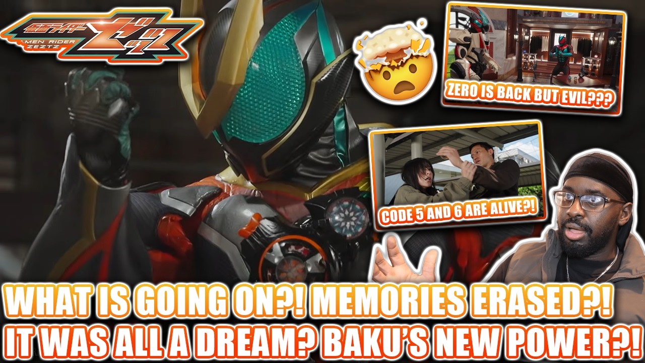 Реакция на 25 серию Kamen Rider Zeztz | МИР ИЗМЕНИЛСЯ! ВОСПОМИНАНИЯ стерты? БАКУ МЕЧТАЕТ О БУДУЩЕМ!🤯