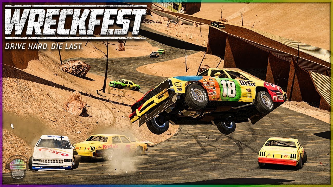 NASCAR CANYON RACING! | Wreckfest | NASCAR Legends Mod