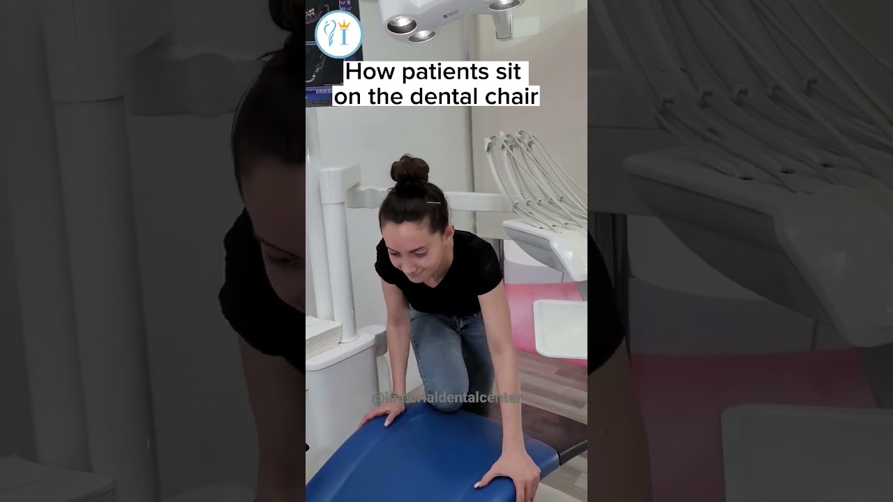 How patients sit on the dental chair #imperialdentalcenter #dentist #funnyshorts #shorts