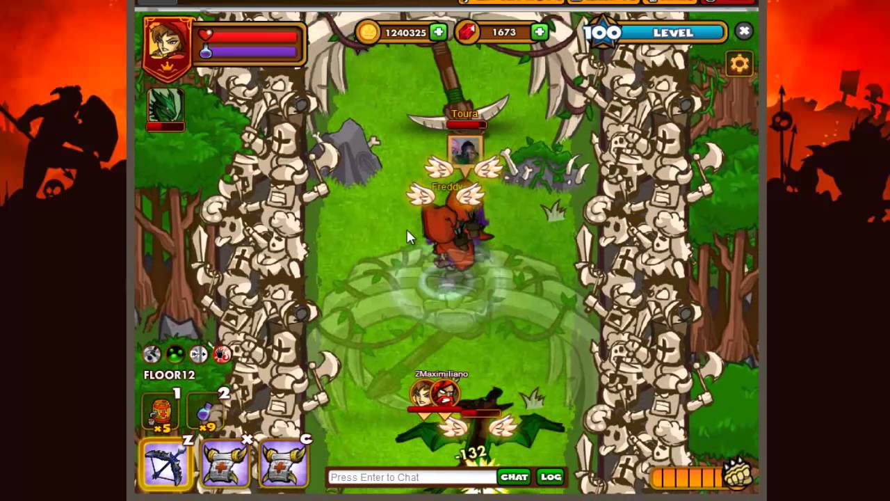 Dungeon Rampage Destruction_Very good game in Dino Park