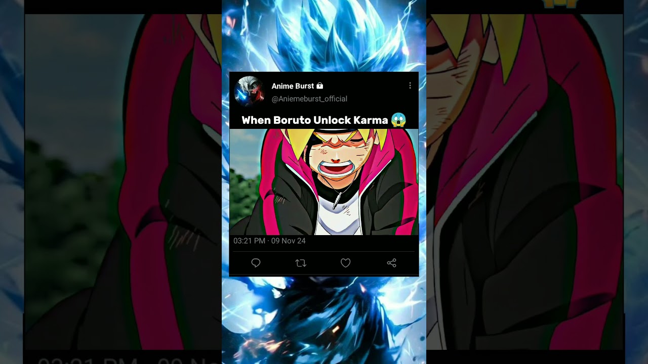 When Boruto Unlock Karma 😱 || #shorts #shortvideo #naruto #narutoshippuden #boruto #karma #viral