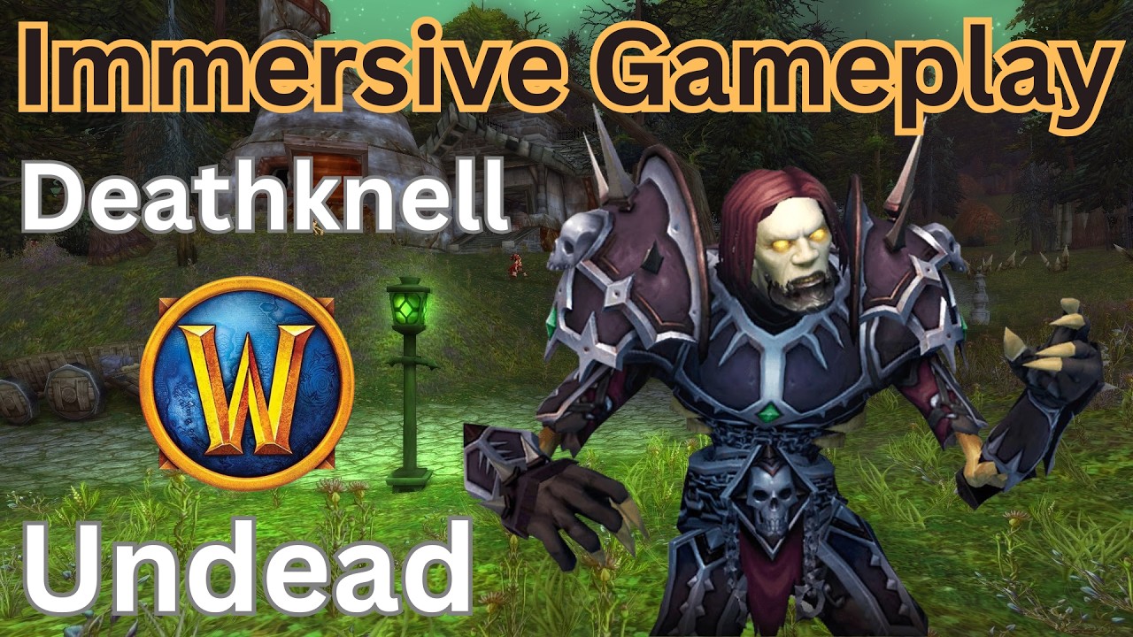 The Undead Starting Zone | Deathknell | Immersive WoW Questing
