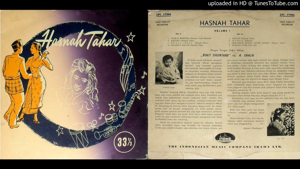 O.M. BUKIT SIGUNTANG & HASNAH TAHAR [FULL ALBUM]