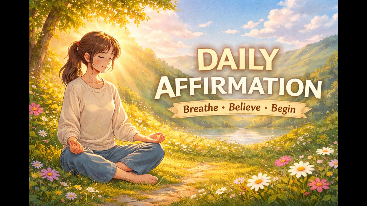 🔴LIVE Daily Affirmation With God | Breathe, Believe & Begin in Peace