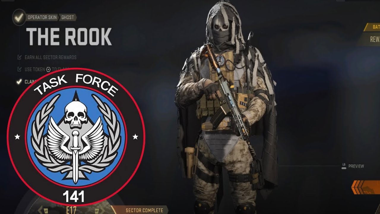 Season 5 “The Rook” Ghost Operator Gameplay (MW2 2022)