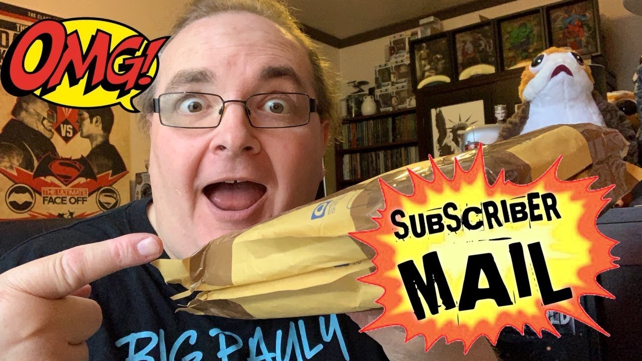 Subscriber Mail Unboxing - OMG
