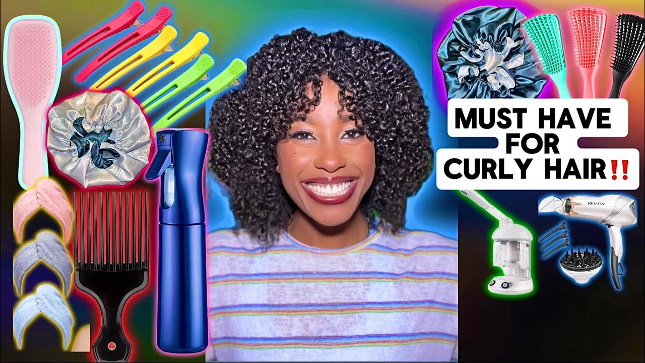 MY TOP  BEST NATURAL CURLY HAIR TOOLS