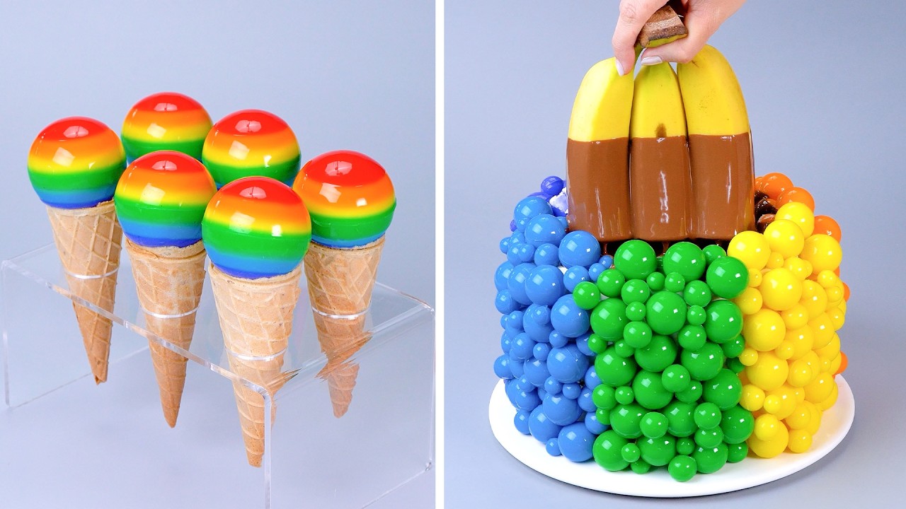 Rainbow Jelly Is Absolutely Amazing! How To Make Super Easy Rainbow Jelly with 7 Vibrant Colors