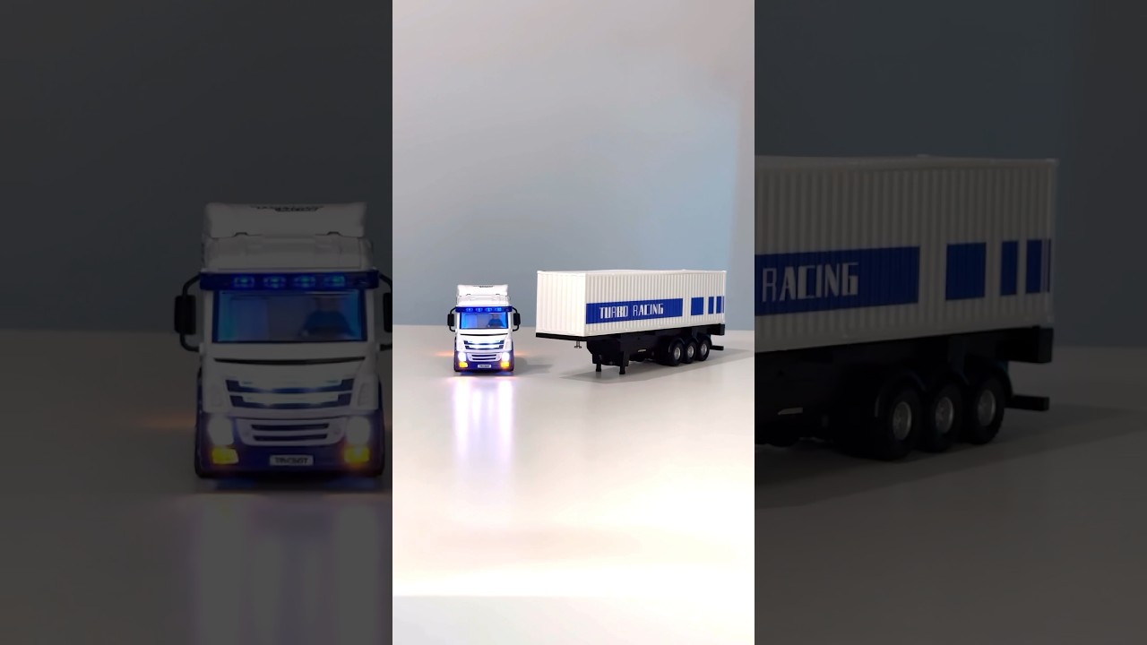 Testing a mini RC semi-truck&hellip; It&rsquo;s so fun!