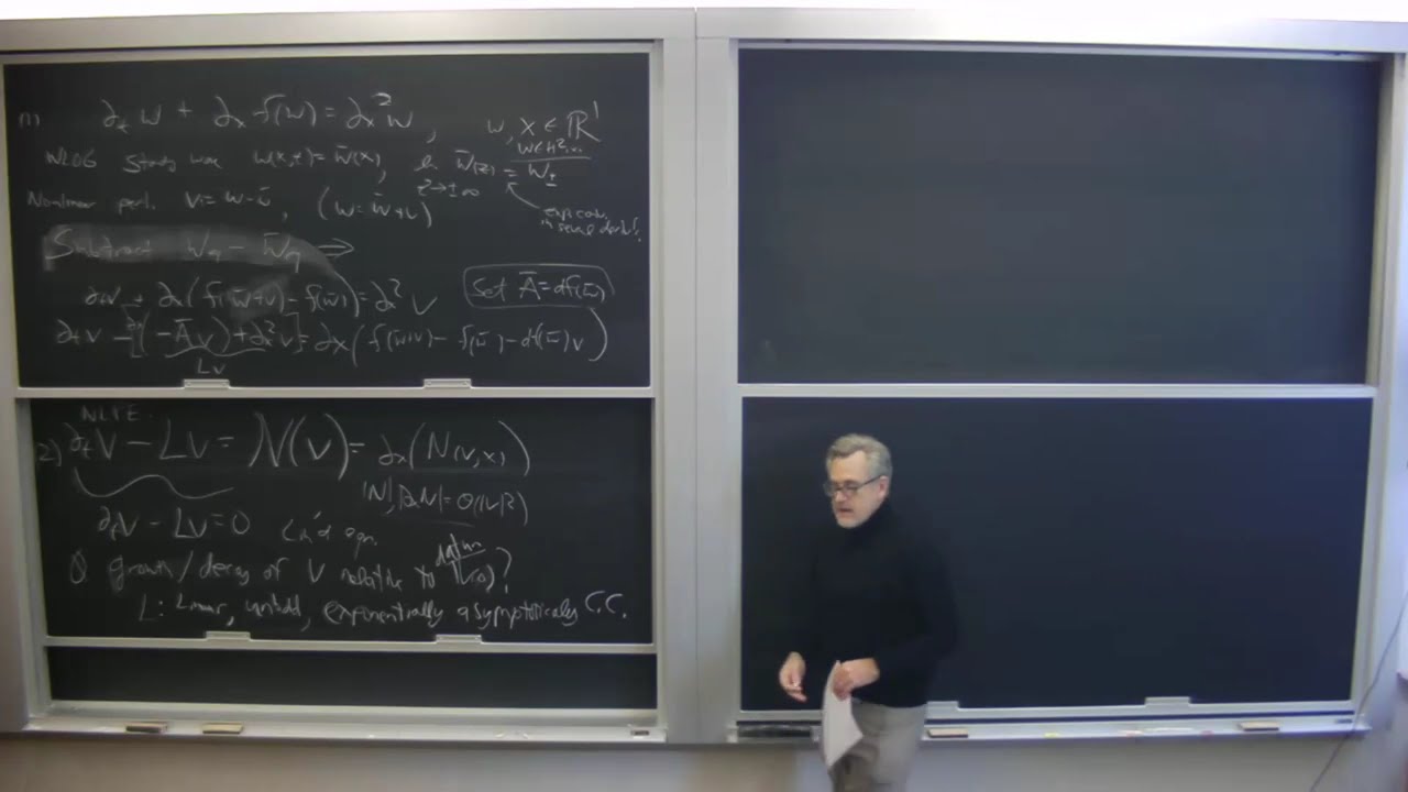 Lecture 05 | Shocks and Patterns in Hyperbolic and Hyperbolic-Parabolic Balance Laws