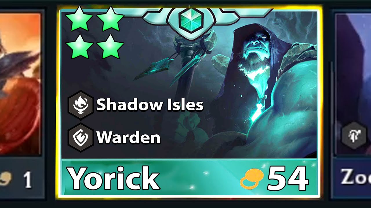*World First* 54-Gold 4-Star Yorick !???