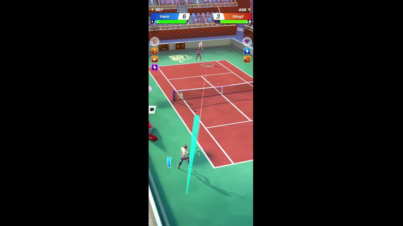 Tennis crash