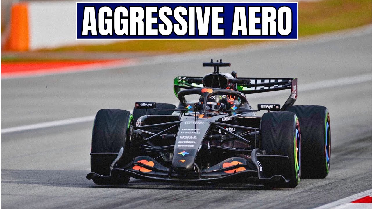 McLaren's AGGRESSIVE MCL40 Revealed at Private Barcelona Pre Season Test
