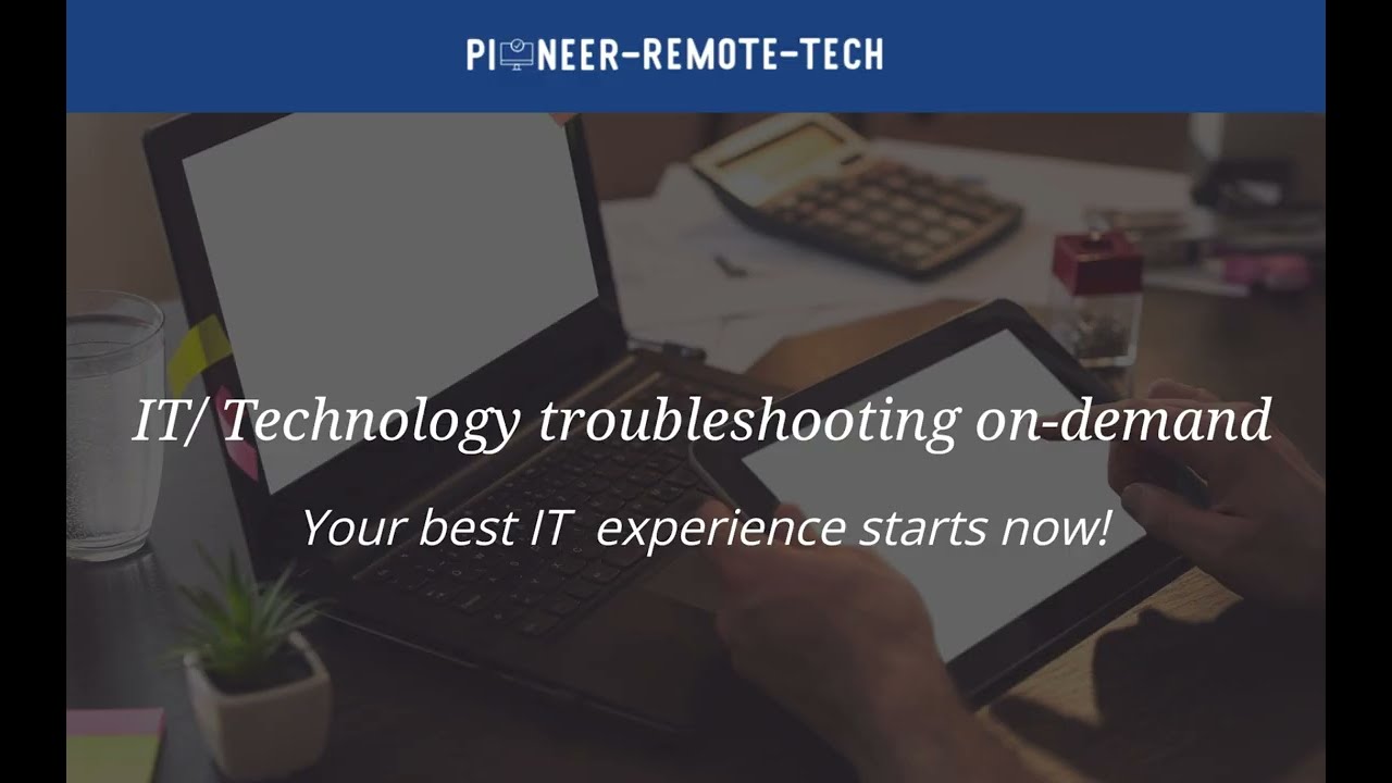 PC Tech Support with Pioneer Remote Tech