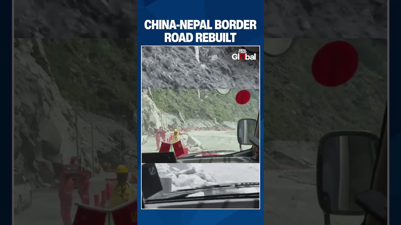 China Begins Road Construction to Flood-Ravaged Nepal Border After Glacier Collapse Disaster
