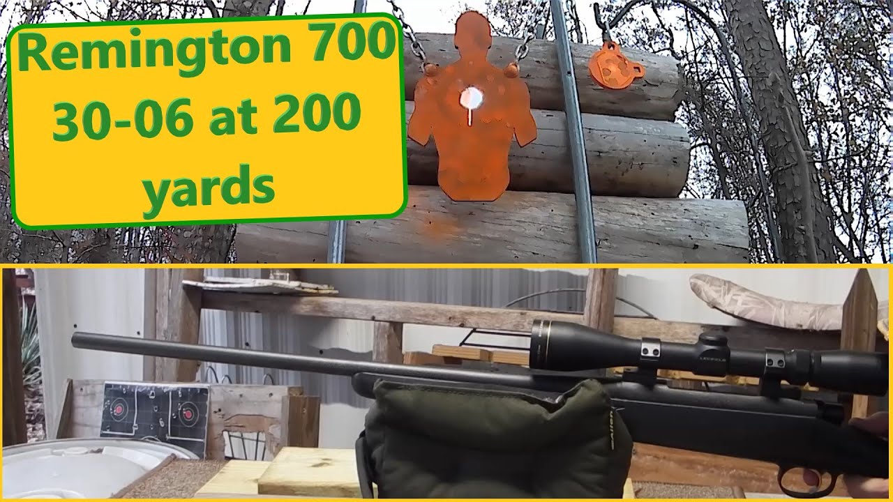 Моя единственная винтовка Remington калибра 30-06, рассчитанная на стрельбу на 200 ярдов.