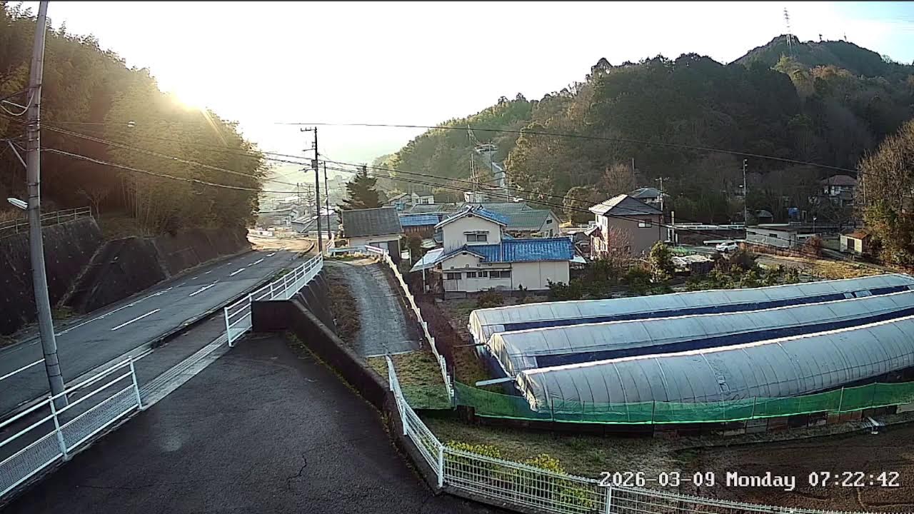 愛媛県松山市下伊台町ライブカメラ Ehime Matsuyama Live camera.world.cam