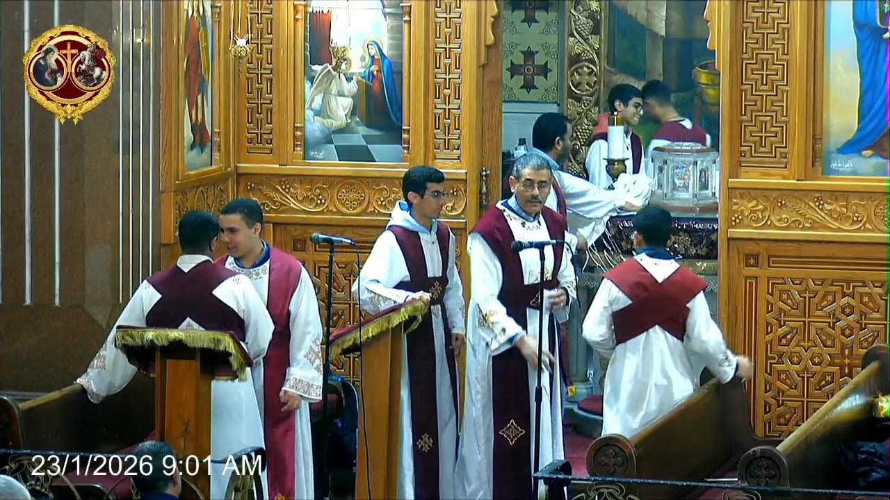 23/1/2026+  القداس الاول  +++