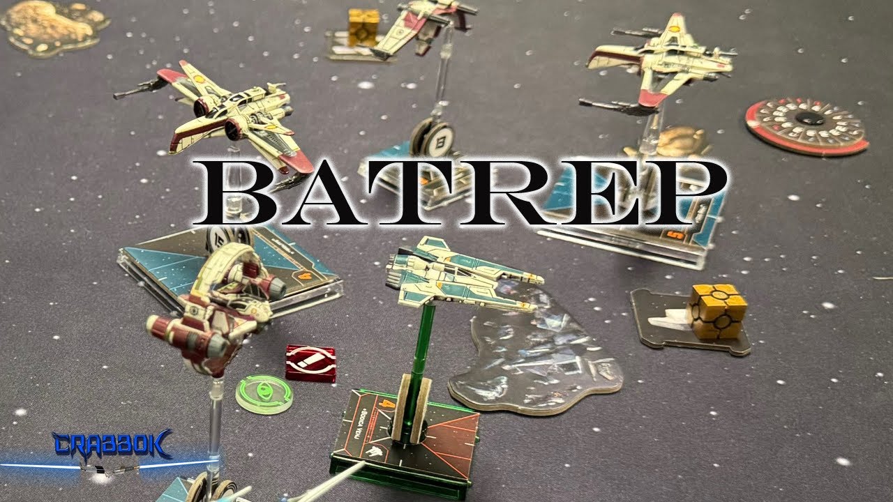 X-Wing Battle Report - Beskar Recovery - Rebels Vs Republic