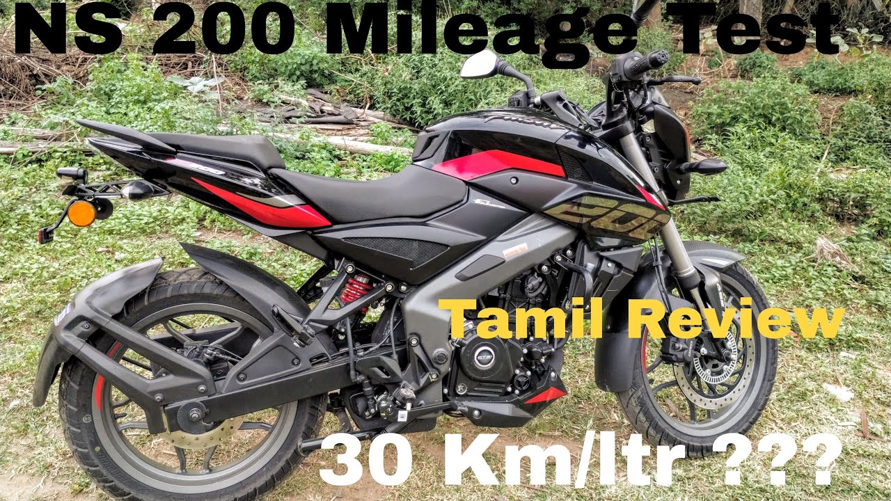 NS 200 Mileage Test in City  | 30 km thanaaa? | Before 1st Service | NS 200 Tamil Review | BS7