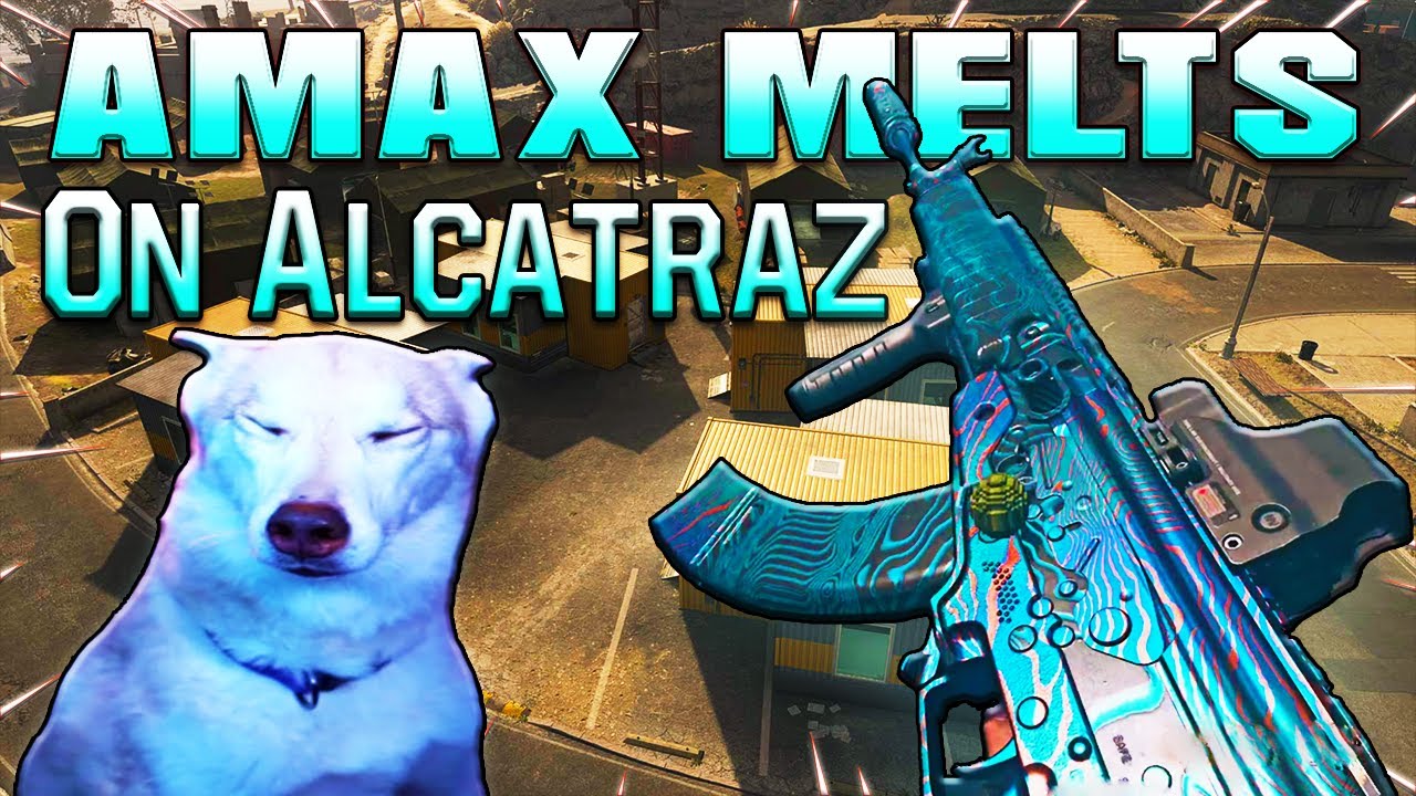 AMAX KAR98 Combo on Alcatraz MELTS! (Warzone - Rebirth Island)