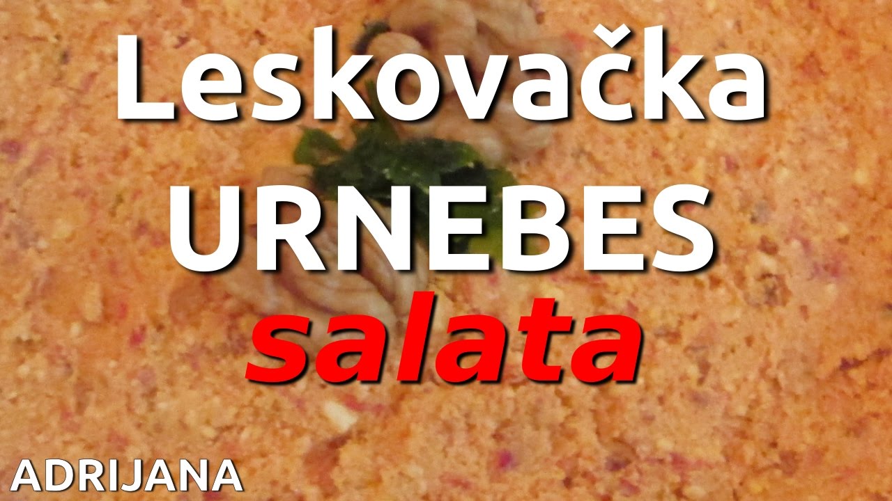 Lesokovačka URNEBES salata - kafanska