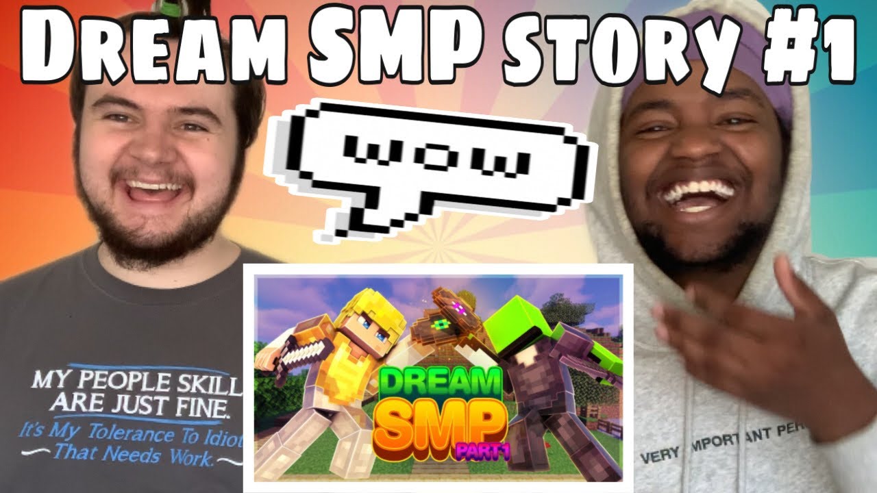 Dream SMP: Полная история — Часть 1 РЕАКЦИЯ