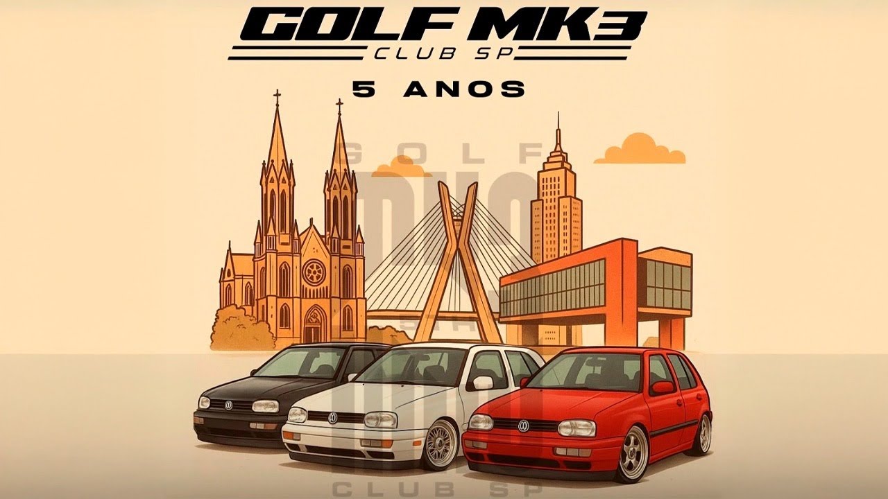 EVENTO DE 5 ANOS DO GOLF MK3 CLUB NA GARAGEM 55 MOCA 
