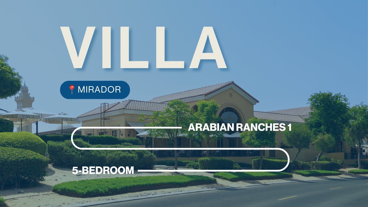 Вилла с 5 спальнями в Мирадоре, Arabian Ranches 1