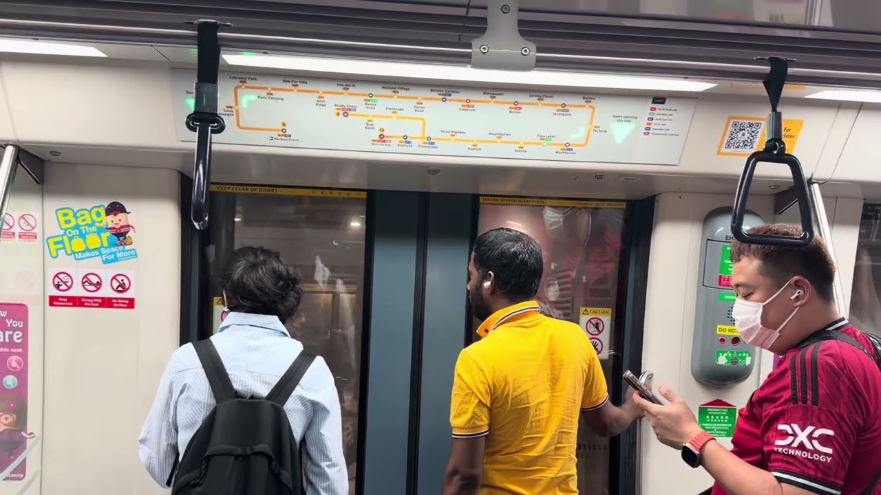 [PYL bound] SMRT Alstom Metropolis C830C (849): Tai Seng to Paya Lebar. 