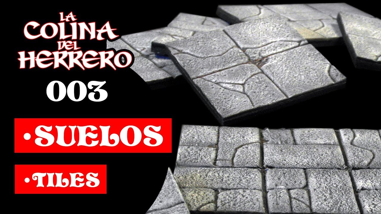003 Suelos / Tiles (Heroquest - D&D - Pathfinder - Wargames)