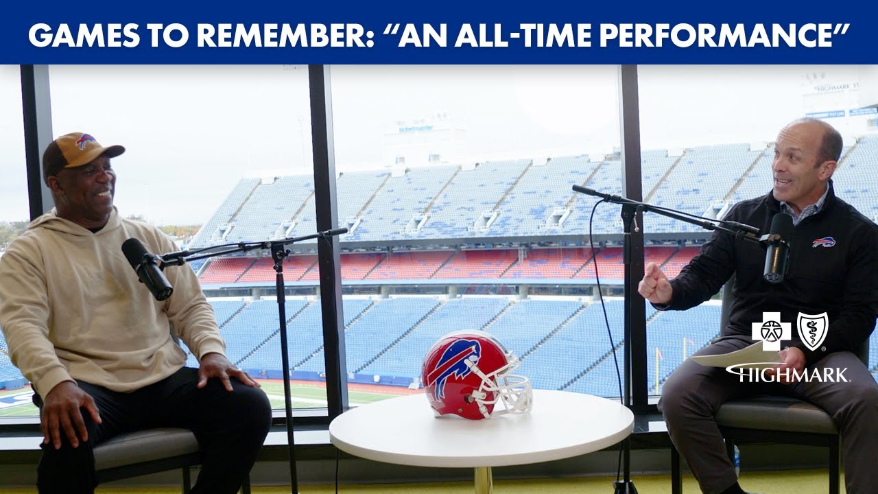 Games To Remember: A Rerun of Thurman Thomas' All-Time Performance | Buffalo Bills