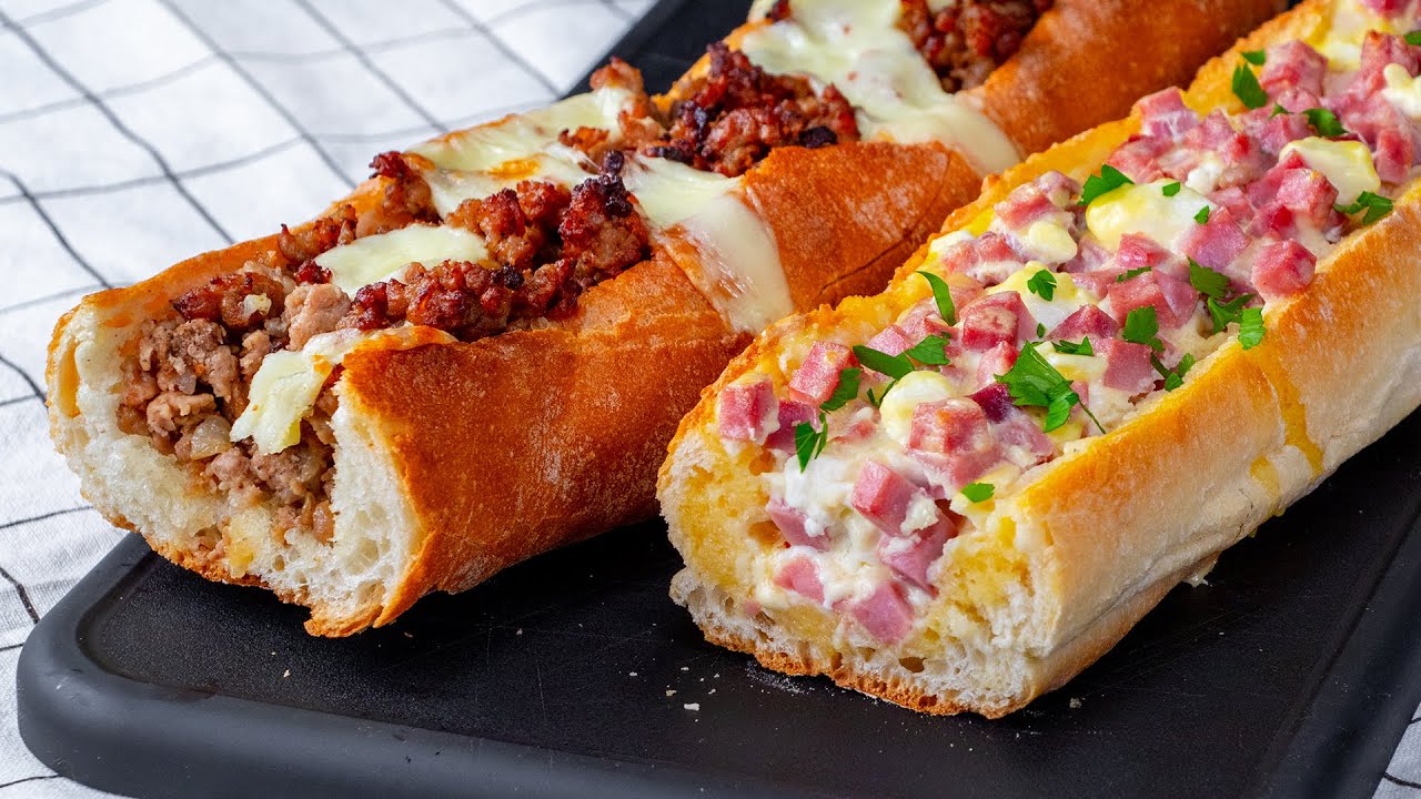 Con 2 baguettes he preparado un plato digno para una mesa festiva