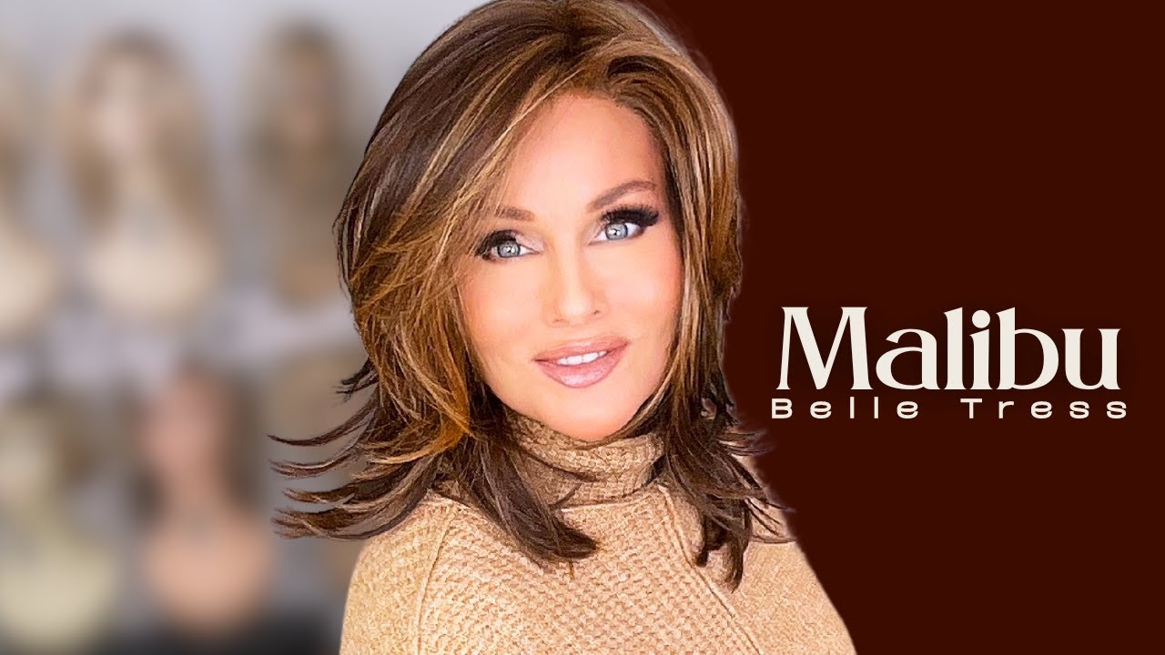 🥳It's HERE!🥳 The NEW Belle Tress MALIBU Wig Review | MOCHA MAPLE BROWN | TAZS WIG CLOSET
