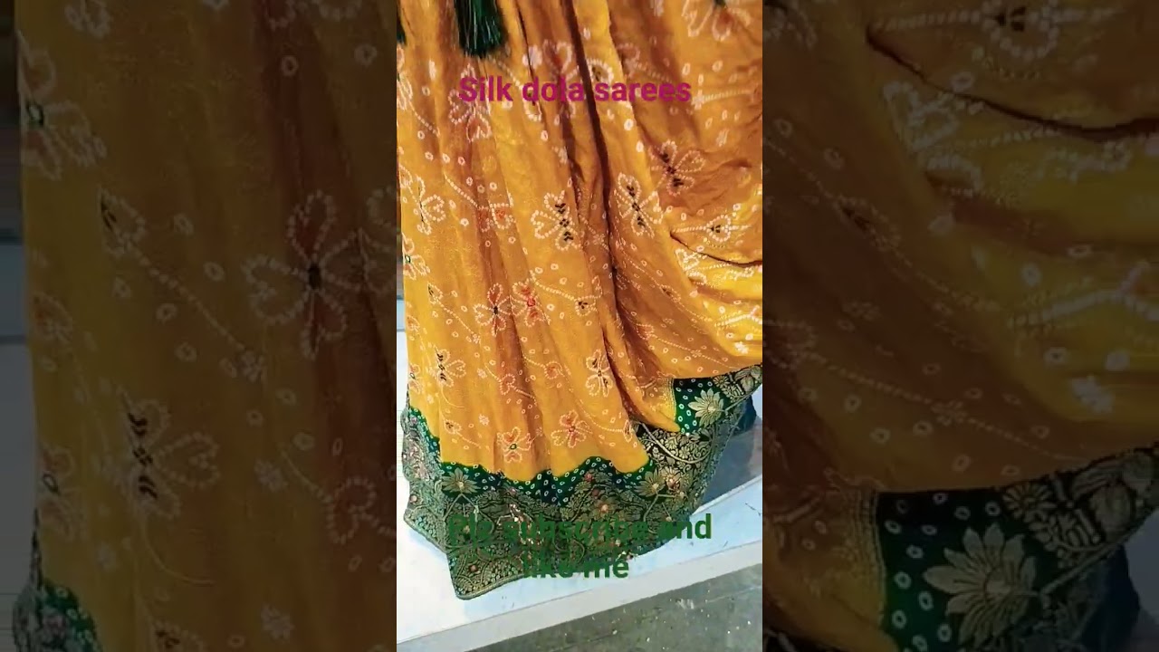 latest patola dola Silk sarees collection 2023#fashion New design