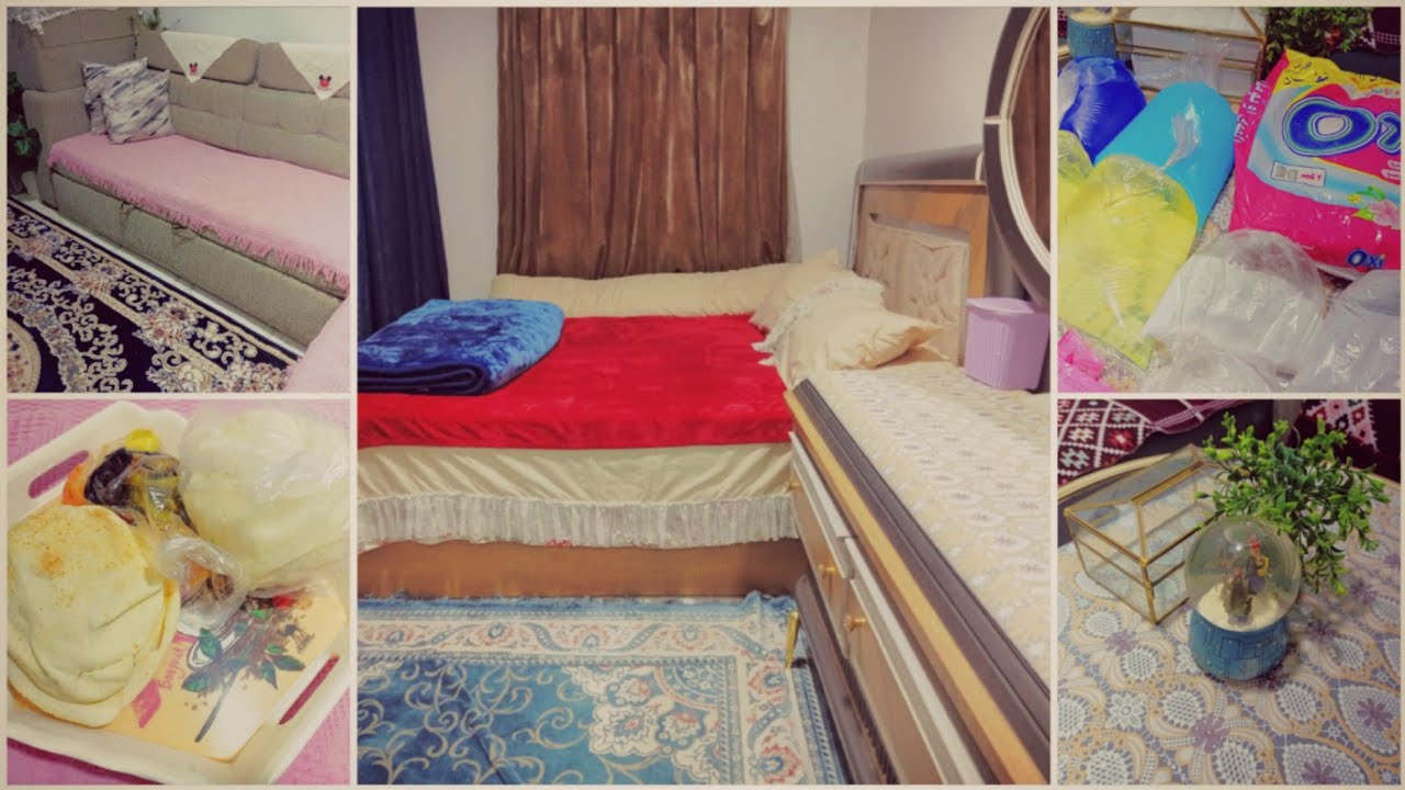 بداية روتين جديد 🤎🍒 بعد لما رجعت من عند ماما 💜🌸 مشتريات الشهر من المنظفات 🛍️💸فطار وتنظيف البيت 💒🩷