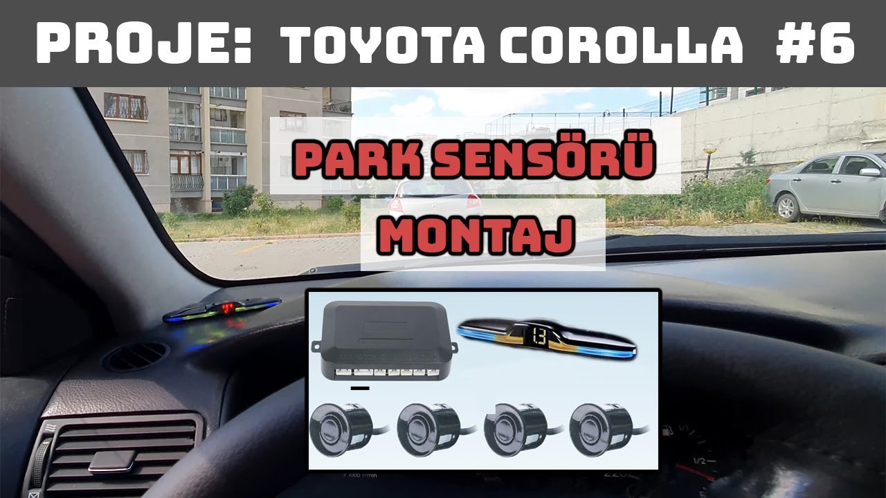 Toyota Corolla Park Sensörü Montajı | Tüm Detaylarıyla | Proje: Toyota Corolla  | #6