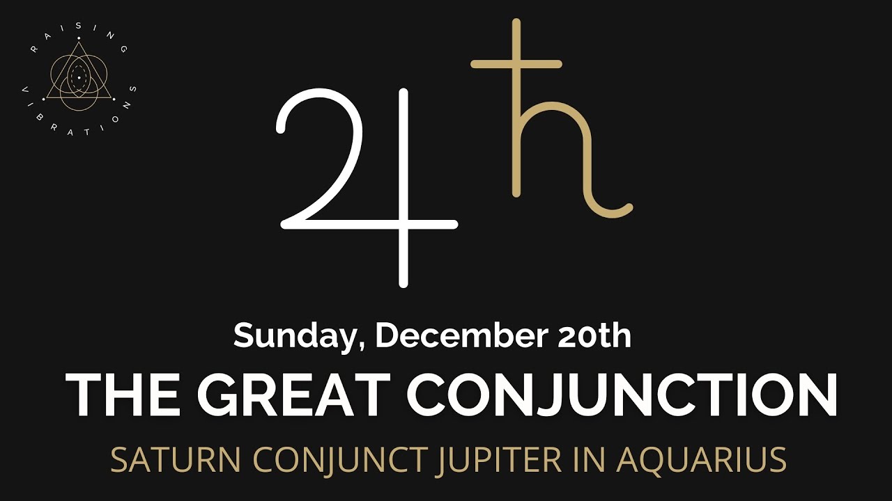 ⭐Saturn Jupiter in Aquarius | The Great Conjunction ⭐