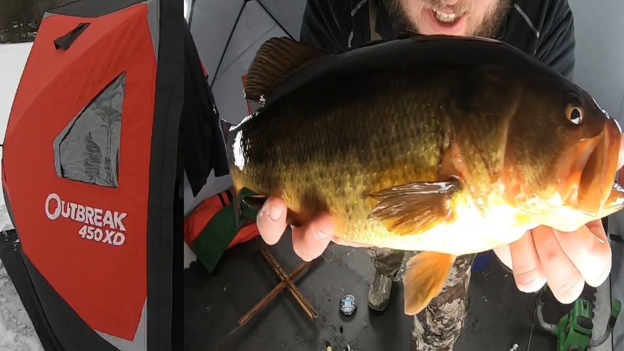 ESKIMO OUTBREAK 450 XD REVIEW {+ ice fishing NH}