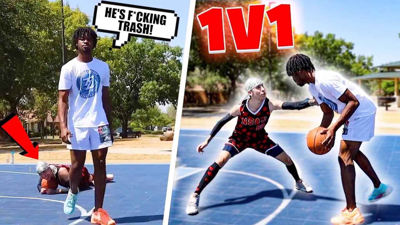 Trash Talker Calls Me Out Then Gets EXPOSED! 1v1 vs Notsoairjordan
