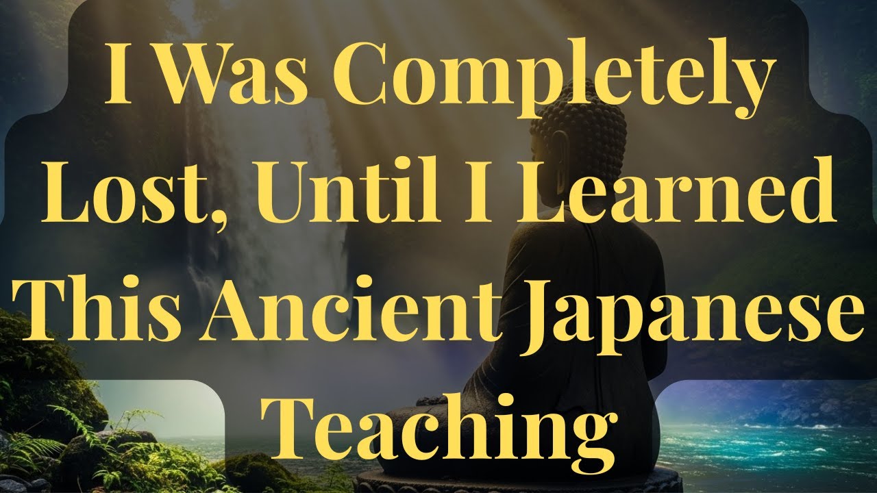 I Was Completely Lost, Until I Learned This Ancient Japanese Teaching #yourmonkhaku #buddhism
