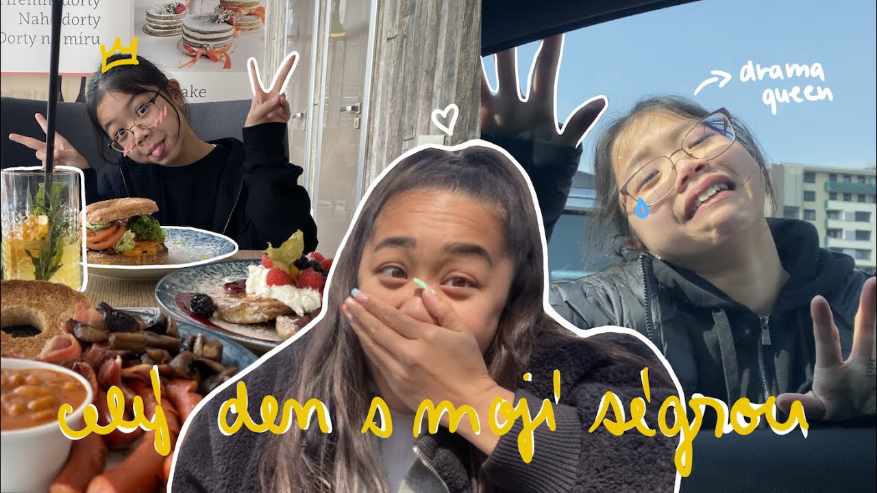 VLOG: a whole day with my sister | cel&yacute; den se sestrou - brunch, kino, chatime, hry | Tran Kim Ly