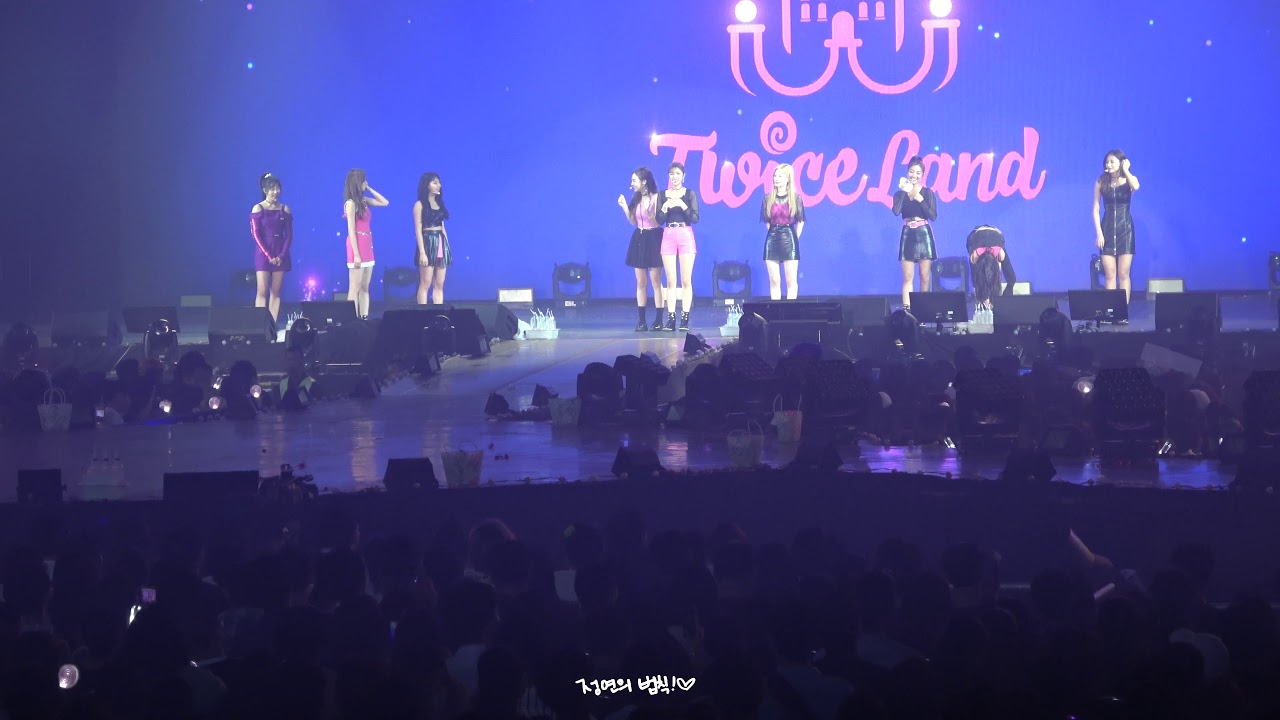 180818 twiceland in thailand 유닛무대후 4k