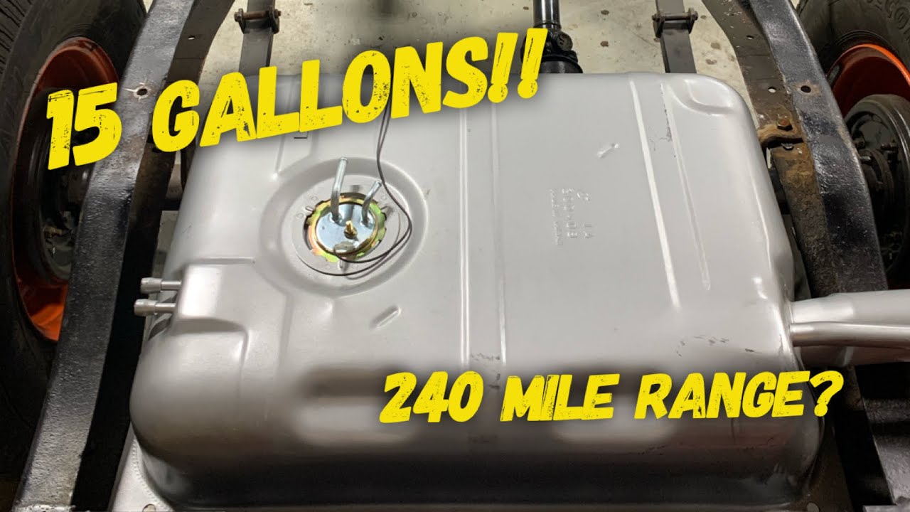 Willys Jeep Rear Gas Tank Conversion