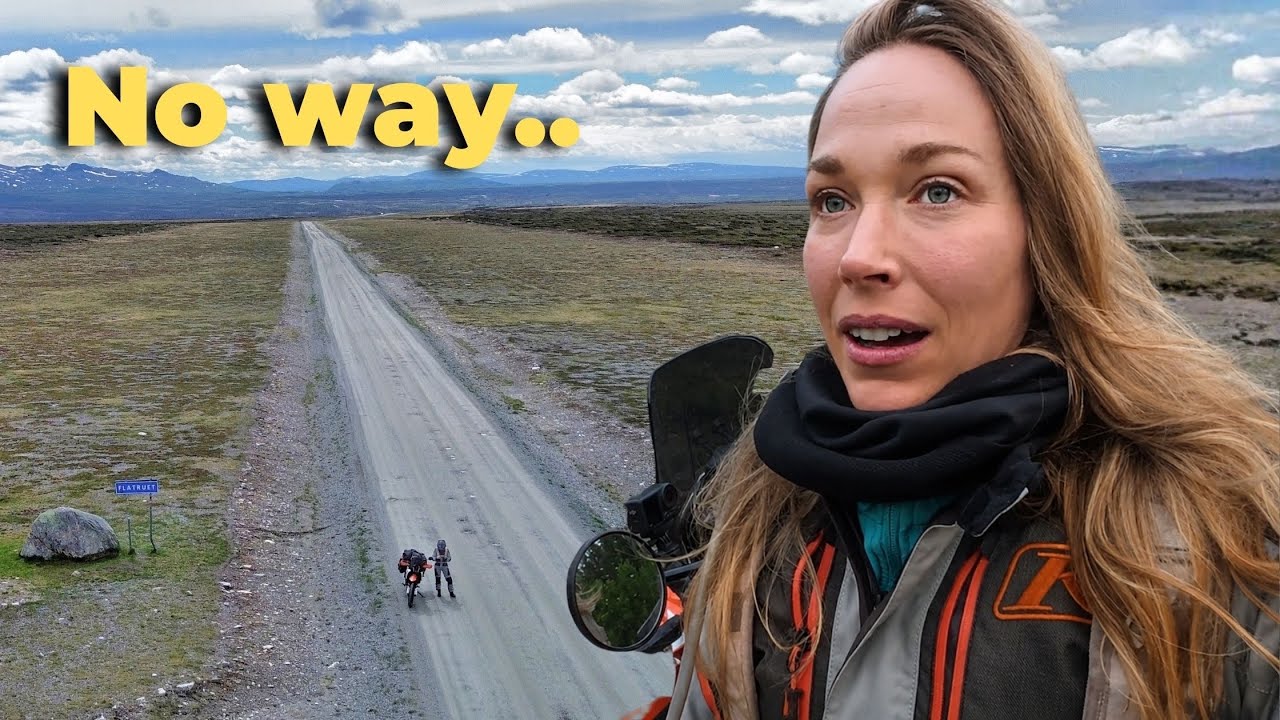 I Rode The Highest Road in Sweden.. Then the Unexpected Happened