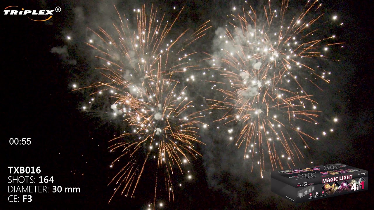 FAJERWERKI TXB016 MAGIC LIGHT TRIPLEX FIREWORKS