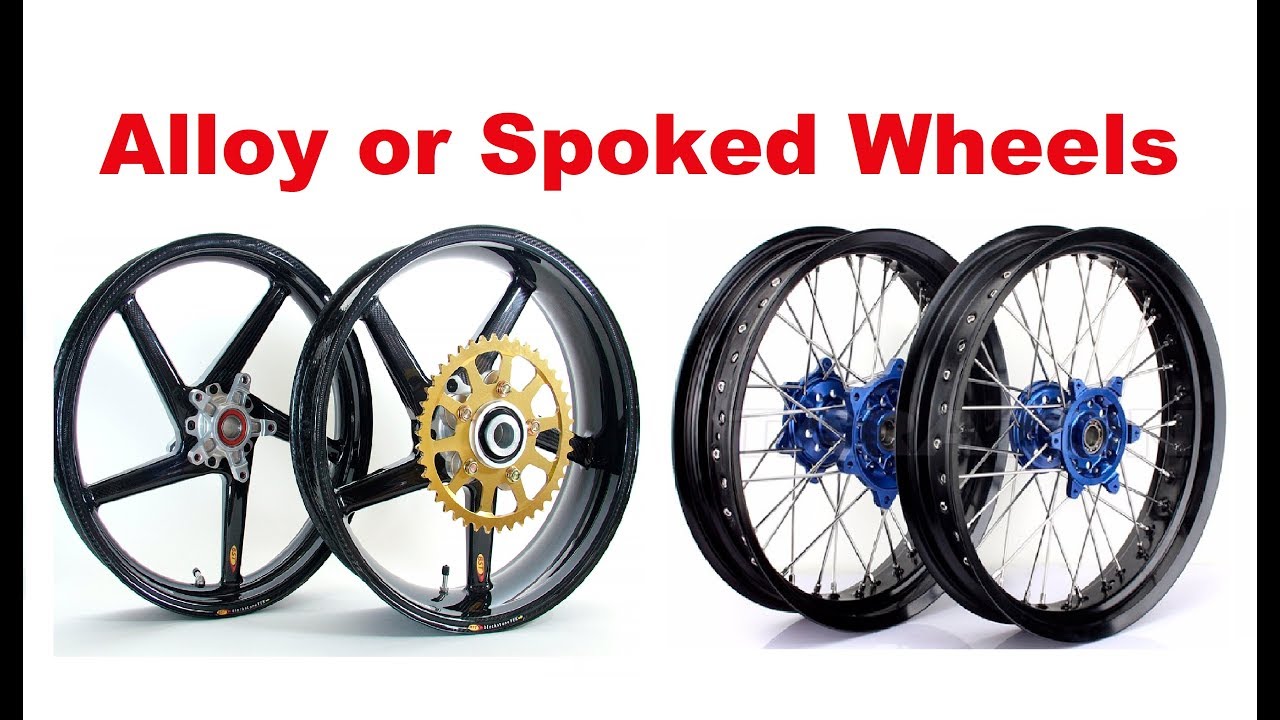 Motorcycle Touring - Spoked Wheels vs. Alloy Wheels - What you have to know?