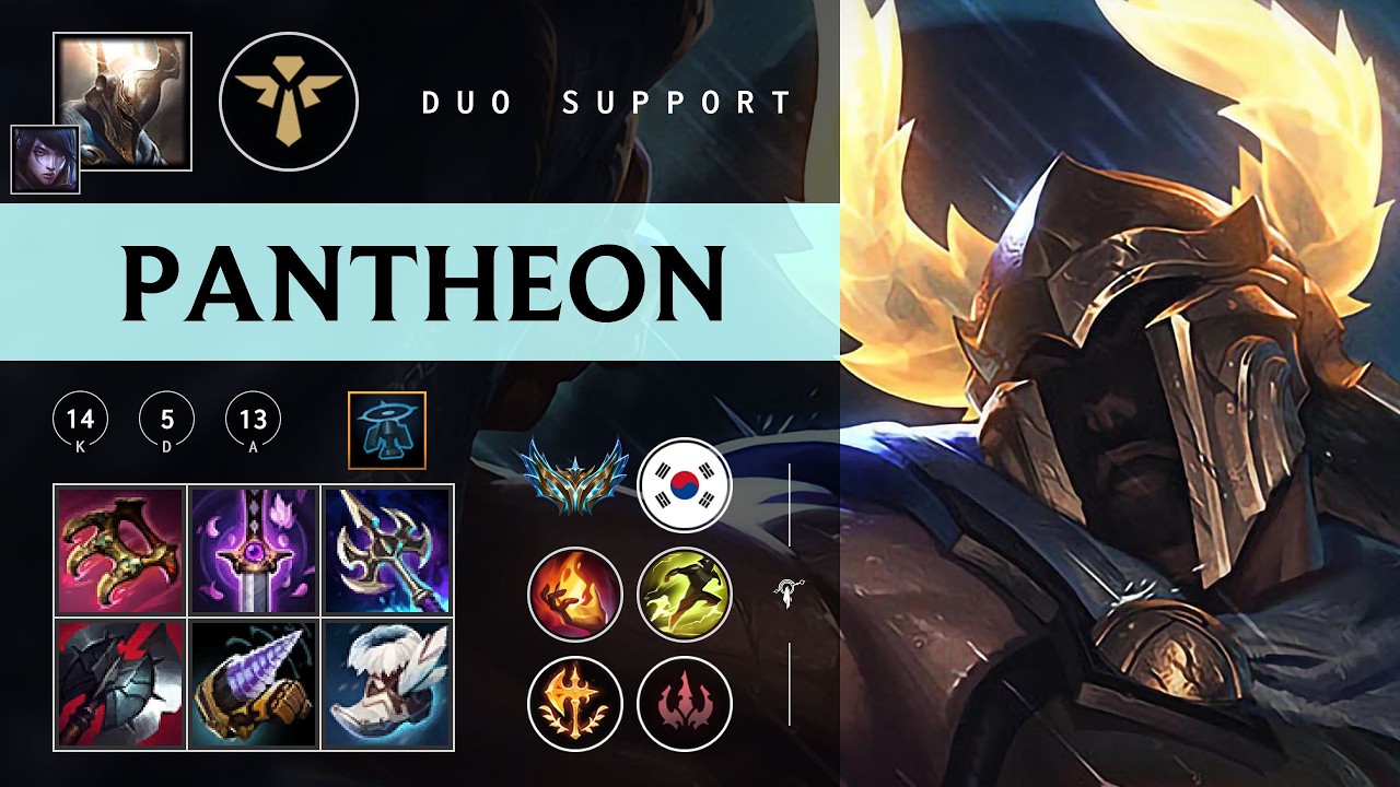 Pantheon Support vs Neeko - KR Challenger Patch 26.04