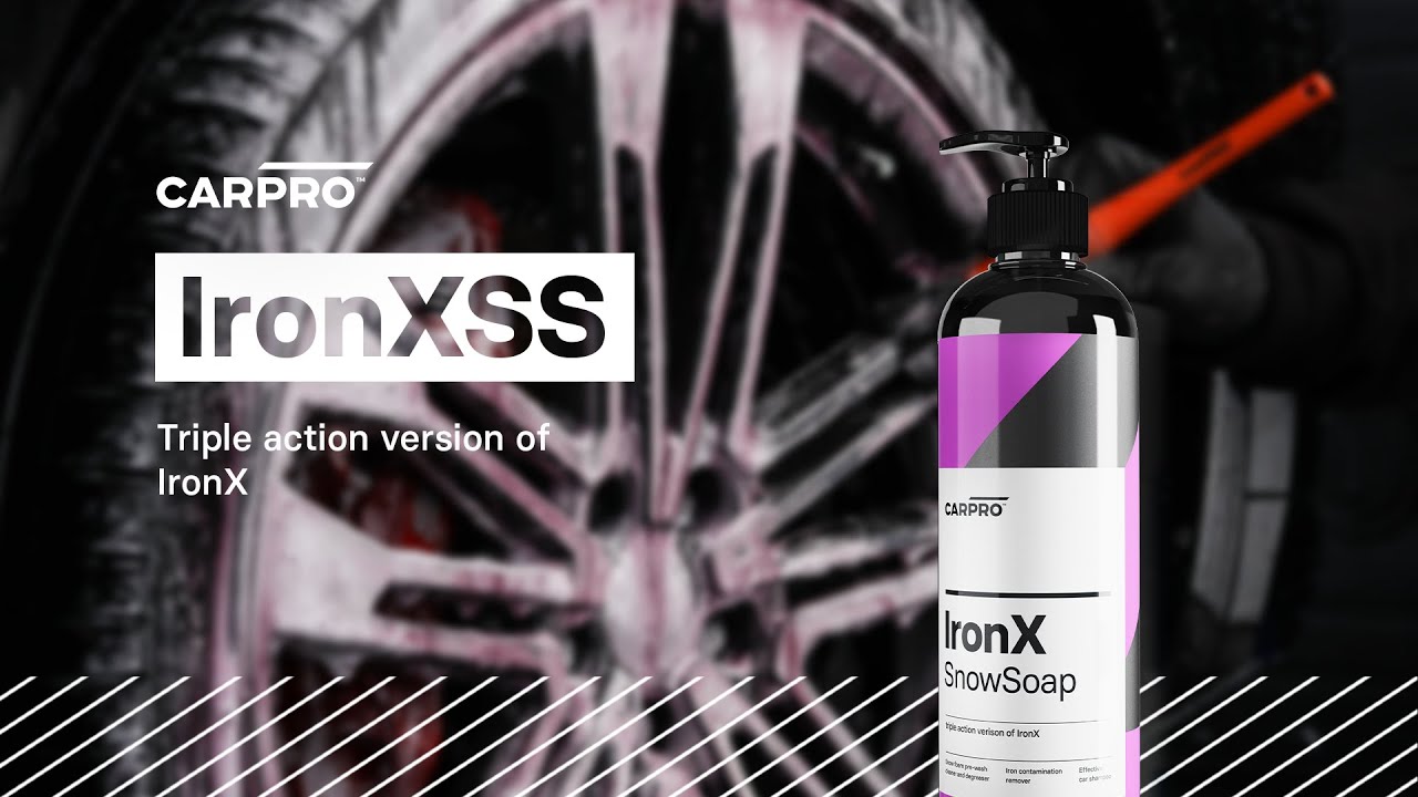 CARPRO IronX Snow Soap - Cara Pemakaian